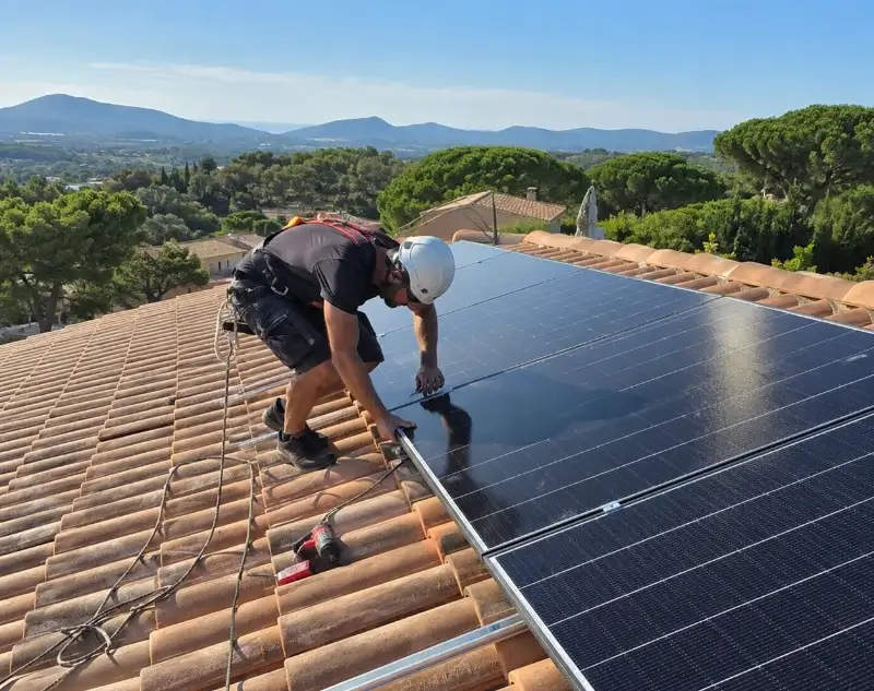 Installateur panneaux solaires Balaruc-le-Vieux — pose photovoltaïque sur toiture