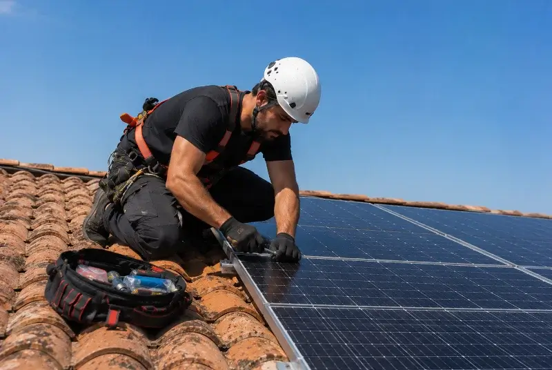 Maintenance et monitoring de panneaux solaires à Balaruc-le-Vieux